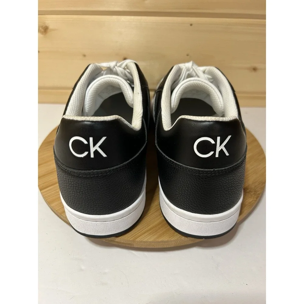 Calvin Klein Landy Black and White Sneakers Men's Size‎ 11.5 EUC